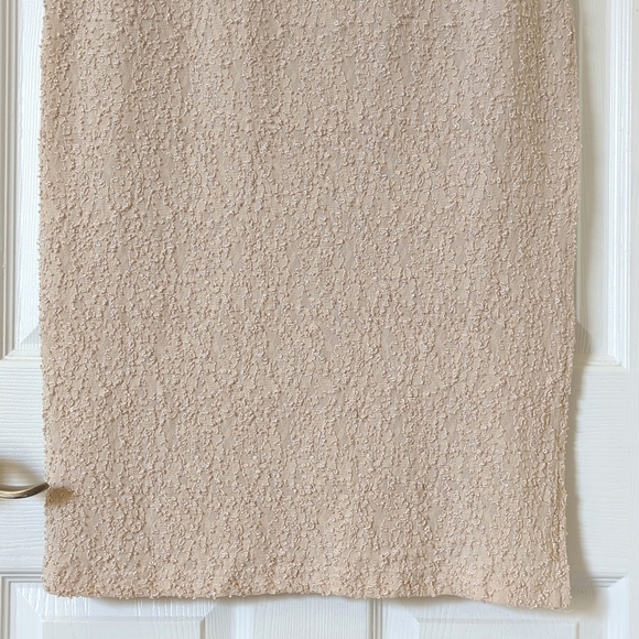 Front Street 90's Vintage Textured Tank Top & Maxi Skirt Matching Set Cream S - Picture 14 of 16